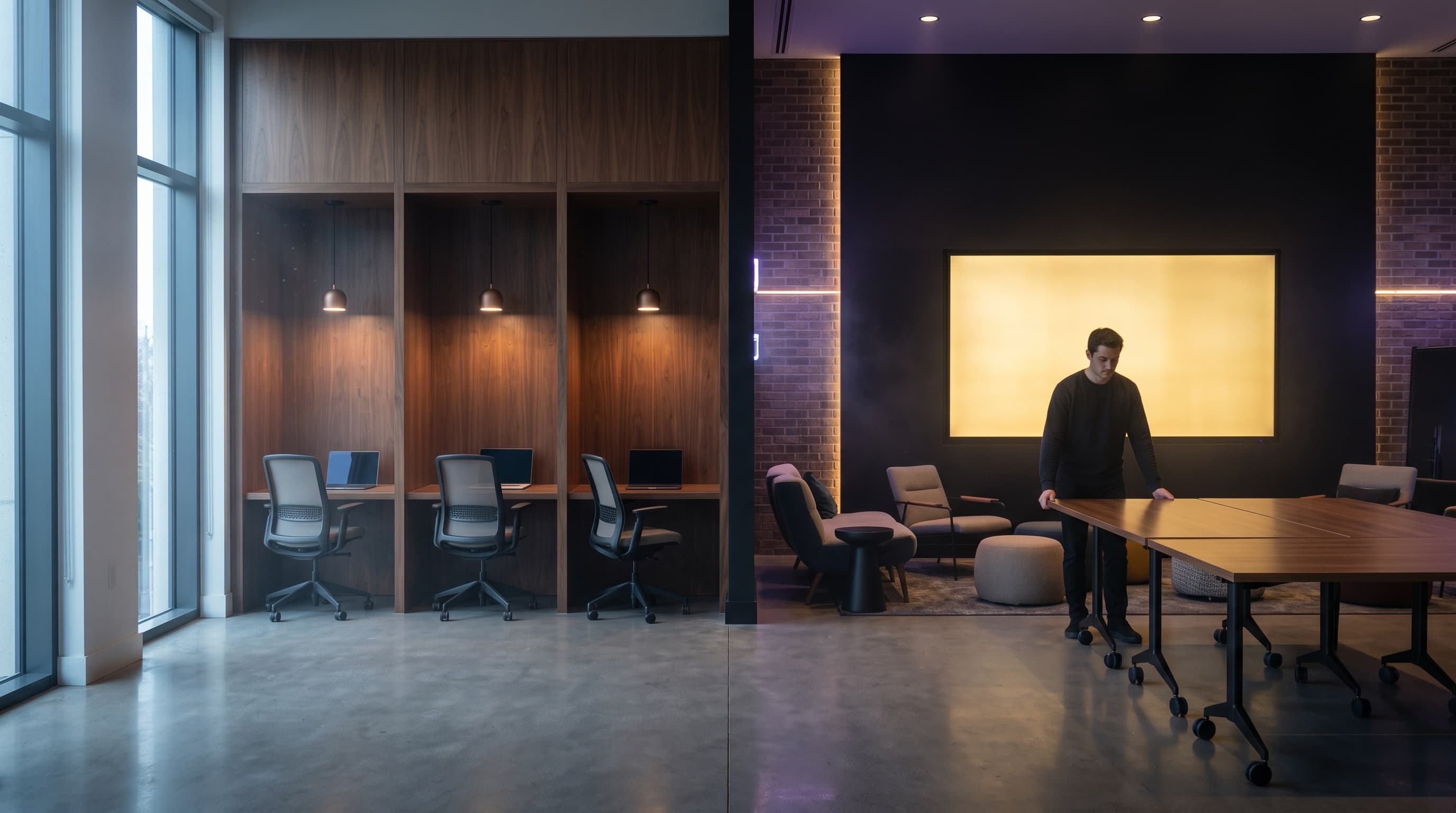 Flexible amenity spaces for new developments